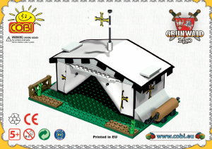 Handleiding Cobi set 27151 Grunwald Tent