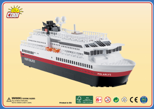 Manual Cobi set 01301 Ferries Hurtigruten