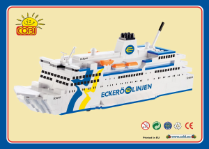 Mode d’emploi Cobi set 01943 Ferries Eckero Line