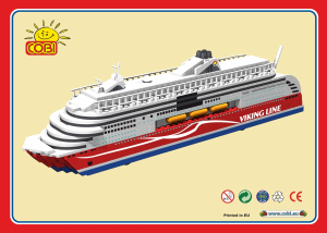 Manuál Cobi set 69120 Ferries Viking Line