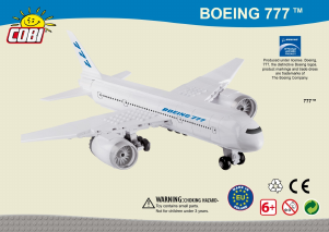Instrukcja Cobi set 26261 Boeing 777