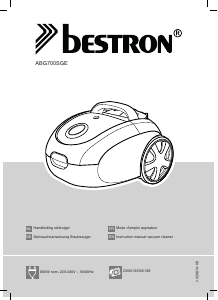Handleiding Bestron ABG700SGE Deluxo Stofzuiger