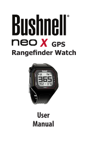 Handleiding Bushnell neo X GPS Sporthorloge