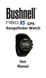 Handleiding Bushnell neo XS GPS Sporthorloge