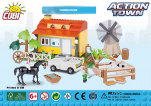 Manual Cobi set 1864 Action Town Farmhouse
