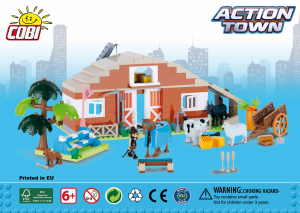Manual Cobi set 1867 Action Town Ranch