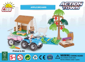 Manual Cobi set 1869 Action Town Apple orchard