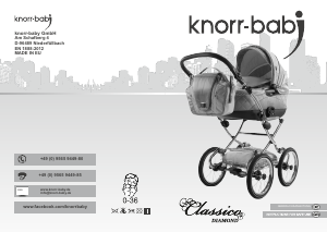 Bedienungsanleitung Knorr-baby Classico Diamond Kinderwagen
