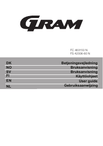 Bruksanvisning Gram FS 42306-60 N Frys