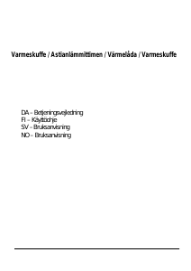 Bruksanvisning Gram IVS 9600-90 X Värmelådan