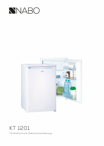 Manual NABO KT 1201 Refrigerator