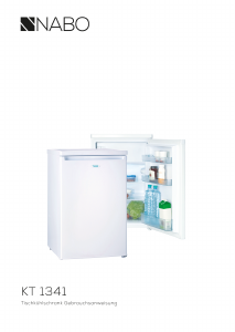 Bedienungsanleitung NABO KT 1341 Kühlschrank