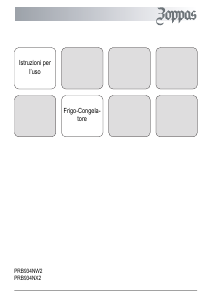 Manuale Zoppas PRB934NX2 Frigorifero-congelatore