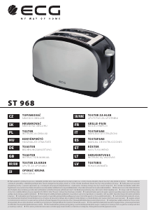 Bedienungsanleitung ECG ST 968 Toaster