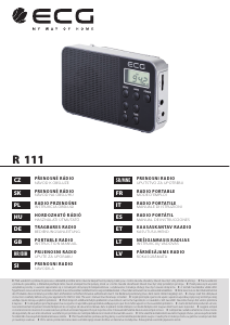 Manuál ECG R 111 Vysílačka