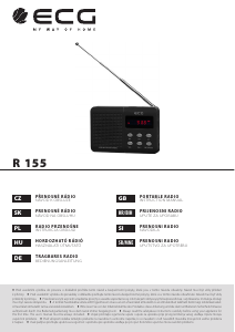 Návod ECG R 155 U Rádio