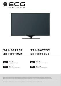 Manual ECG 32 H04T2S2 LED Television