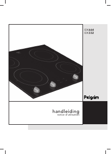 Mode d’emploi Pelgrim IDK332ONY Table de cuisson