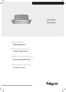 Bruksanvisning Pelgrim ISW990RVS Köksfläkt