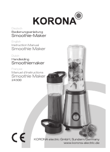 Bruksanvisning Korona 24300 Blender
