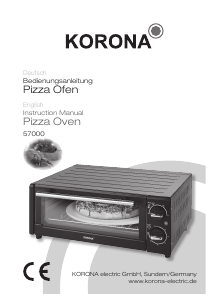 Bedienungsanleitung Korona 57000 Backofen