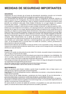Manual de uso Airis MW169 Televisor de LCD