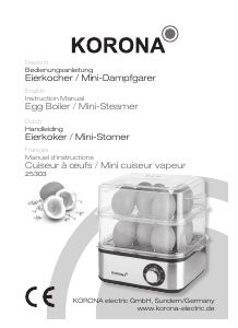 Manual Korona 25303 Egg Cooker