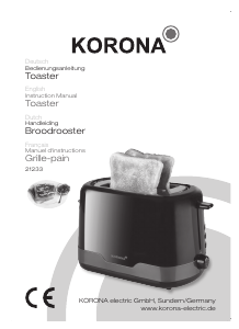 Mode d’emploi Korona 21233 Grille pain