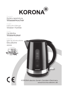 Bedienungsanleitung Korona 20232 Wasserkocher