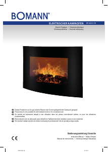 Mode d’emploi Bomann EK 6022 CB Cheminée électrique