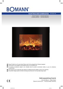 Manual Bomann EK 6020 CB Electric Fireplace