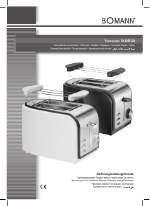 Manual Bomann TA 1567 CB Toaster