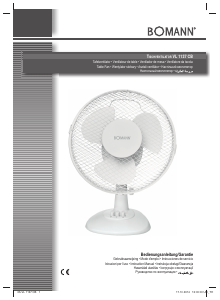 Bedienungsanleitung Bomann VL 1137 CB Ventilator