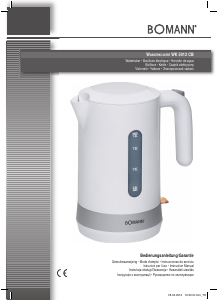 Manual de uso Bomann WK 5012 CB Hervidor
