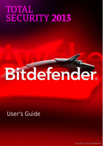 Handleiding Bitdefender Total Security (2013)