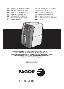 Manual Fagor AF-600EC Fritadeira