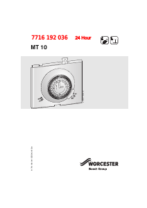 Manual Worcester MT10 Termostat