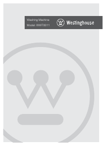 Bruksanvisning Westinghouse WWT8011 Tvättmaskin