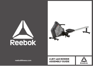 Manual Reebok ZJET 460 Máquina de remo