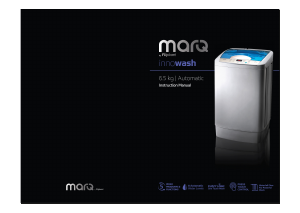 Bruksanvisning Marq MQFA75 Tvättmaskin