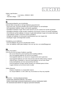 Bedienungsanleitung Lucide 22862/04/30 Basic Leuchte