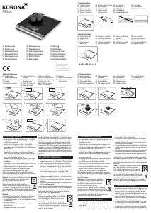 Manual de uso Korona 70230 Finja Báscula de cocina