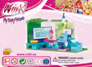 Bedienungsanleitung Cobi set 25081 Winx Club Tecnas Zimmer