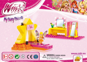 Bedienungsanleitung Cobi set 25141 Winx Club Stellas Modenschau