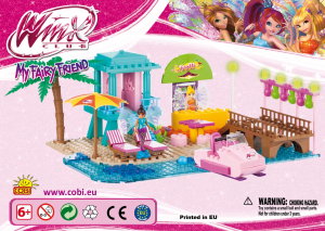 Bedienungsanleitung Cobi set 25256 Winx Club Magischer Strand