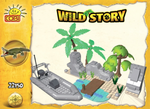 Bedienungsanleitung Cobi set 22150 Wild Story Mysteriöse Bucht