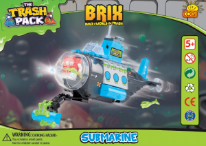 Bedienungsanleitung Cobi set 6244 Trash Pack U-Boot