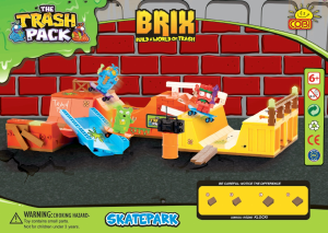 Bedienungsanleitung Cobi set 6252 Trash Pack Skatepark