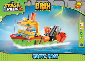 Bedienungsanleitung Cobi set 6263 Trash Pack Boot