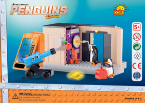 Bedienungsanleitung Cobi set 26152 Penguins of Madagascar Operation cheezy dibbles